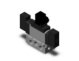 SMC VFS3310R-5DZ-03T 4/5 Port Solenoid Valve