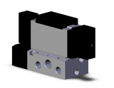 SMC VFS4200-5FZB-04T Valve Dbl Plug-In Base Mnt