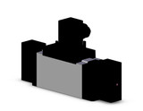 SMC VFS4510-1D Valve Dbl Non Plug-In Base Mt