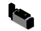 SMC VFS5100-6FZ Valve Sgl Plugin Base Mt