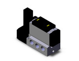 SMC VFS5100R-3FZB-04T 5 Port Pilot Operated Valve
