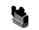 SMC VFS5110-5DZ-B04T 4/5 Port Solenoid Valve
