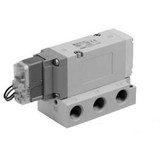 SMC VF5220-5HS1-02 Pilot Operated 5 Port Solenoid Valve