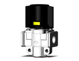 SMC VHS20-N01B-KZ mechanical valve pressure relief 3 port valve