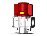SMC VHS30-N03A-Z Pressure Relief 3 Port Valve