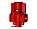 SMC VHS40-04B-X1 Pressure Relief 3 Port Valve