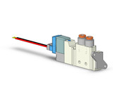 SMC VQZ1121-5L1-C4-F 1000 Series 5 Port Valve