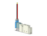 SMC VQZ1121-5MB1-M5 4/5 port solenoid valve 1000 series 5 port valve