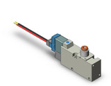 SMC VQZ212-5L1-C4 3 Port Body Ported Solenoid Valve