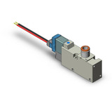 SMC VQZ212-5L1-N7T 3 Port Body Ported Solenoid Valve