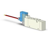 SMC VQZ2120-1L1-M5 2000 Series 5 Port Valve