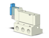 SMC VQZ2150-5MO1-01T 2000 Series 5 Port Valve