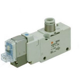 SMC VQZ232-5L1-M5-F 3 Port Body Ported Solenoid Valve