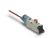 SMC VQZ242-5L1-N7T-F 3 port body ported solenoid valve
