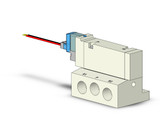 SMC VQZ3151-5L1-02 3000 Series 5 Port Valve