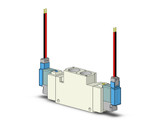 SMC VQZ3221-5M1-02 3000 Series 5 Port Valve