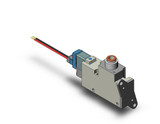 SMC VQZ332-5L1-N7T-F-Q 3 port solenoid valve 3 port body ported solenoid valve