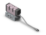 SMC VQ7-6-FG-S-3ZA03SC 4/5 Port Solenoid Valve