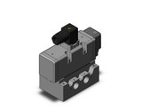 SMC VQ7-8-FG-S-3NRA03 4/5 Port Solenoid Valve