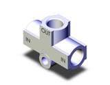 SMC VR1210-F01 Shuttle Valve