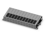 SMC VV5FS2-01T1-111-01T Mfld, Plug-In, Terminal Block