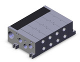 SMC VV5FS5-01CU-041-04T Mfld, W/Connector Vfs5000