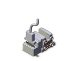 SMC VV5QC11-02C4FD1 4/5 Port Solenoid Valve