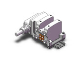 SMC VV5QC11-02N7LD0-DN Vqc Manifold