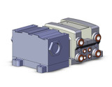 SMC VV5QC21-02C6TD0-N Vqc Manifold