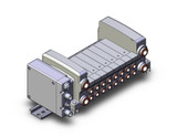 SMC VV5QC21-08C6SEBN-DN Vqc Manifold