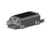 SMC VV5QZ22-04C-D-00T Vqz2000 Body Ported Manifold