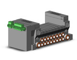 SMC VV5Q11-08C6SQ-S Vv5Q Manifold