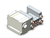 SMC VV5Q21-03N7T0-W 4/5 Port Solenoid Valve