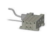 SMC VV5Q41-0202TFD1 Mfld, Plug-In, Vq4000