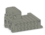 SMC VV5Q41-0603SDV-W Vv5Q Manifold