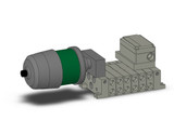 SMC VV5Q41-0603SV-CD Vv5Q Manifold
