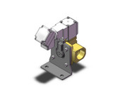 SMC VXD252LMXB Pilot Op 2 Port Solenoid Valve (N.C.)