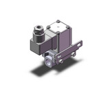 SMC VXZ232CGLXB Pilot Op 2 Port Solenoid Valve, (N.C.)