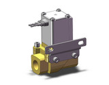 SMC VXZ240FAXB Pilot Op 2 Port Solenoid Valve, (N.C.)
