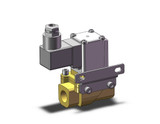 SMC VXZ240FGXB Pilot Op 2 Port Solenoid Valve, (N.C.)