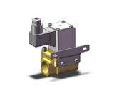 SMC VXZ250HJBXB Pilot Op 2 Port Solenoid Valve, (N.C.)