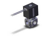 SMC VX3114-02-5G1 Direct Op 3 Port Solenoid Valve, Com