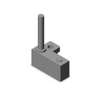 SMC D-A73 Perpendicular Reed 2 Wire Rail