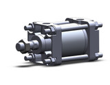 SMC CDA2B63TN-25NZ Air Cylinder, Tie Rod