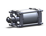 SMC CA2B100TN-75Z Air Cylinder, Tie Rod