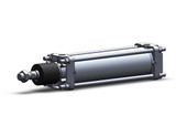SMC CDA2B80TN-250KZ Air Cylinder, Tie Rod
