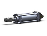 SMC CDA2D50-100Z-W Air Cylinder, Tie Rod