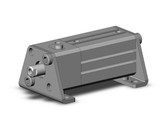 SMC CLQL20-40DC-B Cyl, Compact With Lock