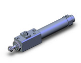 SMC CLM2B40-100-D Cylinder, Air