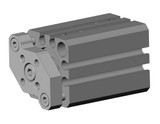 SMC CDQMB16-20-M9NWM Compact Guide Rod Cylinder, Cqm